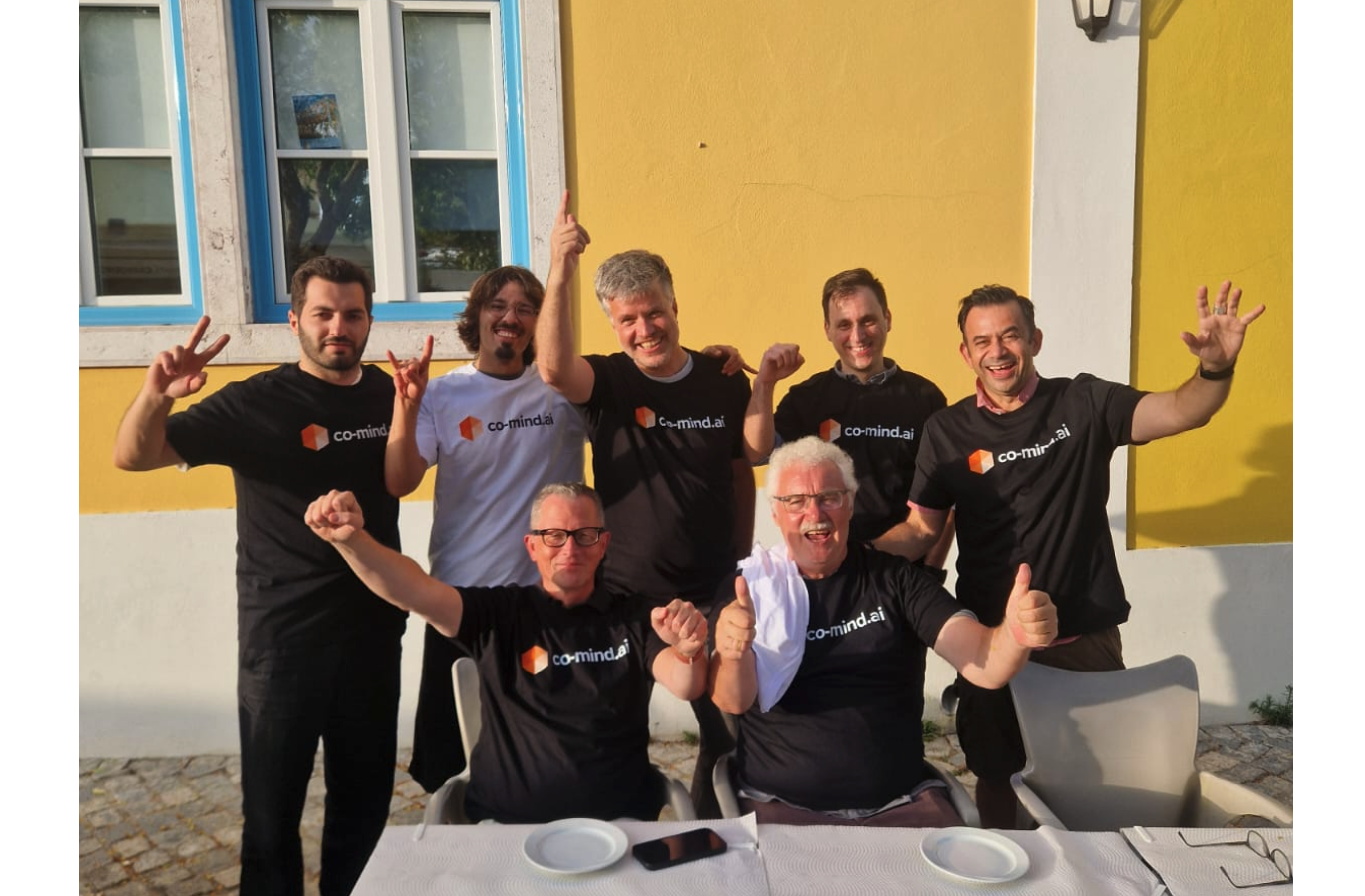 Co-mind AI team in Lisbon